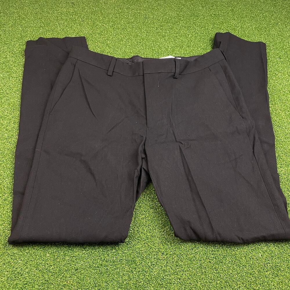 Topman Mens Black Formal Skinny Dress Pants Sz W32 x L32